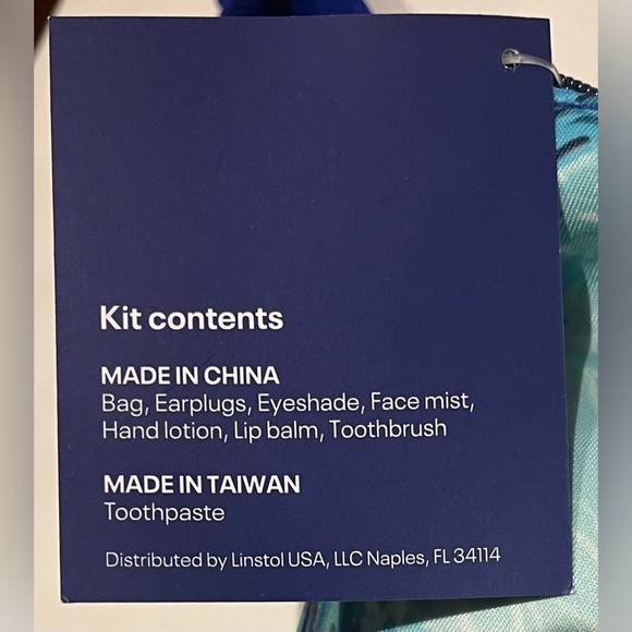 United Airlines Inflight Amenity Kit by Christie Shinn - Picture 5 of 5